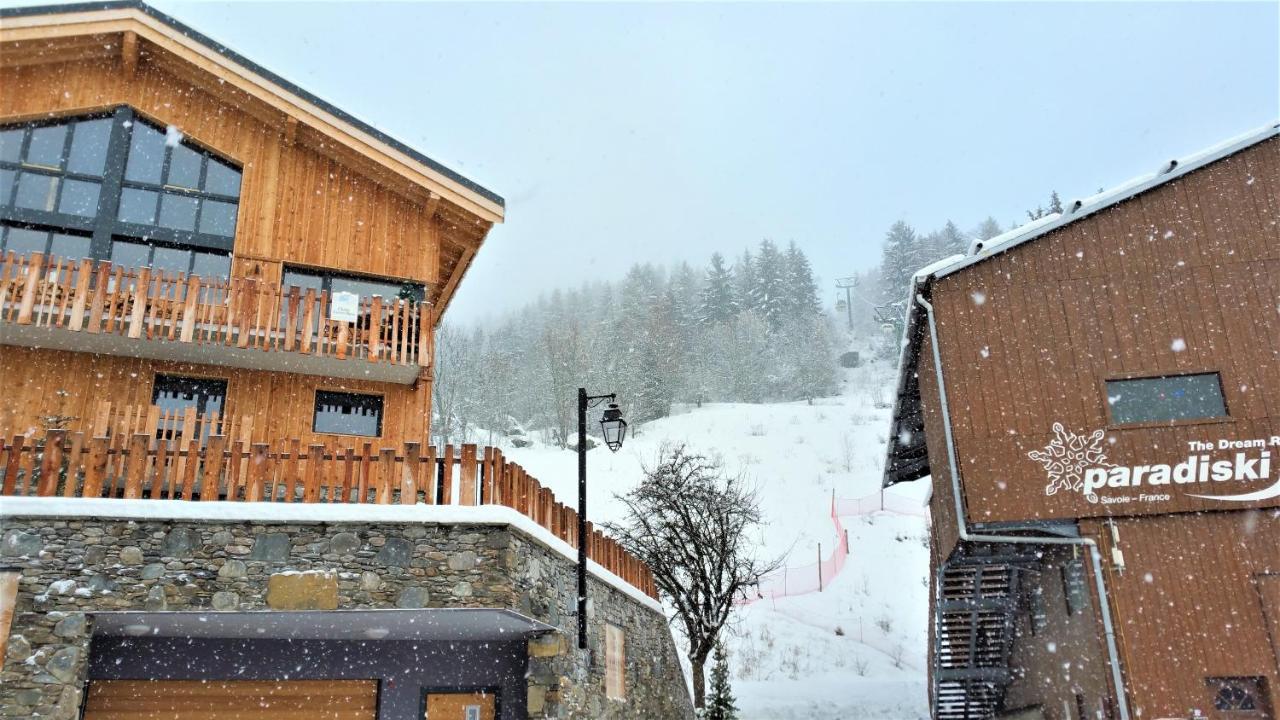 Chalet Hermine Bed & Breakfast La Plagne-Tarentaise Exterior photo